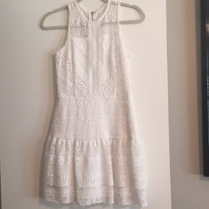 Parker white dress size XS